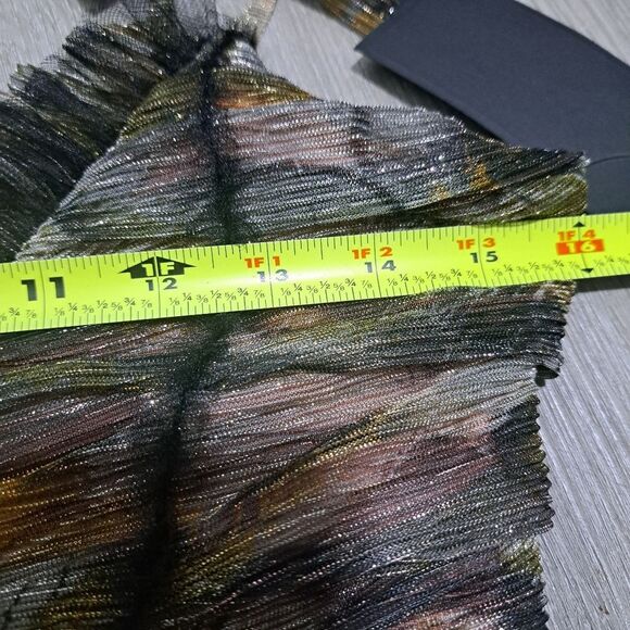 Mia Vesper The Mothra Sexy Festival Ruching Mini Dress Multi-Color Medium NWT - Picture 7 of 17